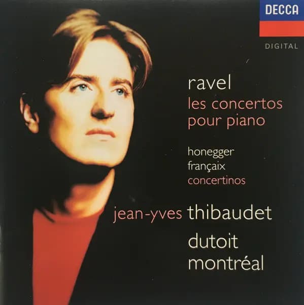Okładka płyty Ravel, Honegger, Thibaudet, Dutoit - Les Concertos Pour Piano / Concertinos