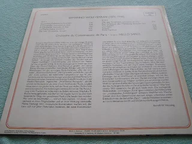 Główne zdjęcie - Ermanno Wolf-Ferrari - Orchestre - Santi.01 - Ermanno Wolf-Ferrari - Orchestre - Santi.01