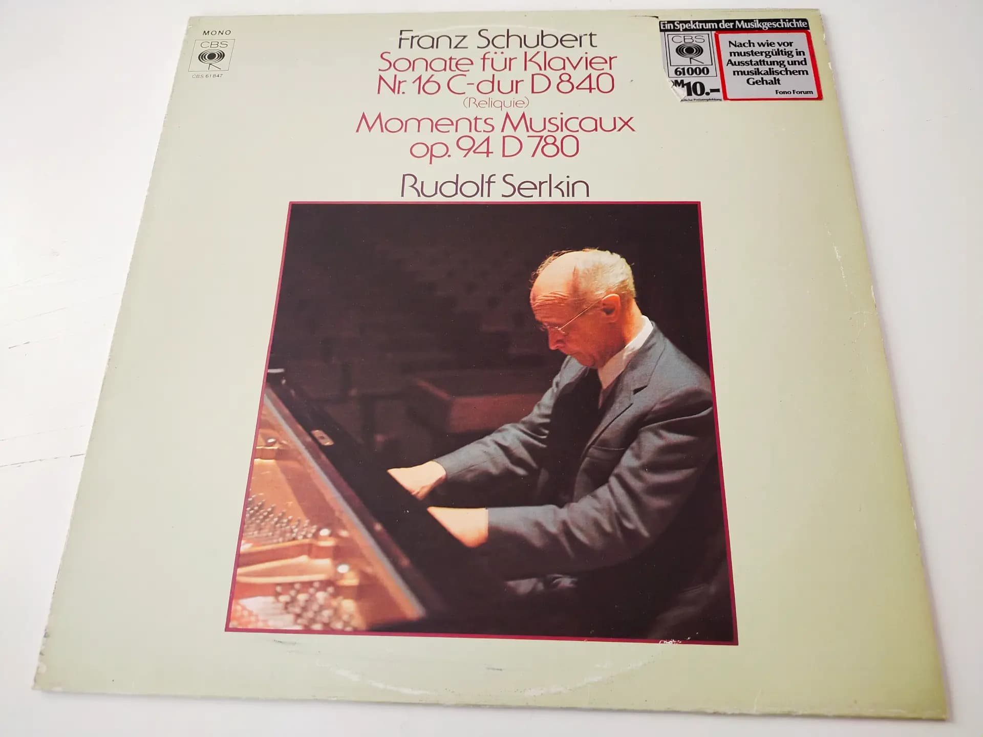 Główne zdjęcie - Schubert, Serkin - Sonate Für Klavier Nr. 16 C-Dur D 840