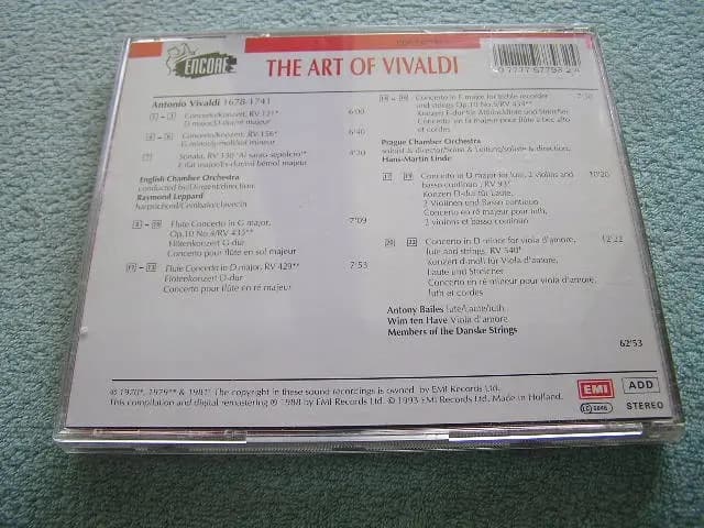 Główne zdjęcie - English Chamber Orchestra - The Art Of Vivaldi