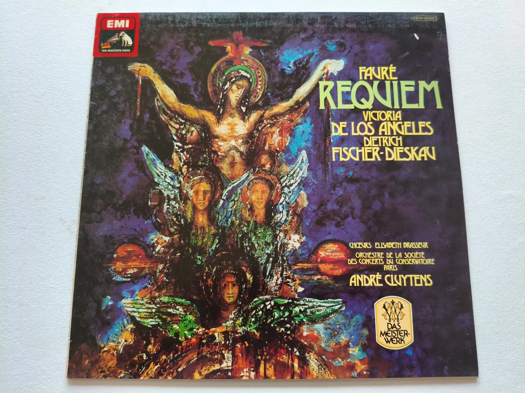 Okładka płyty Fauré, Cluytens - Requiem