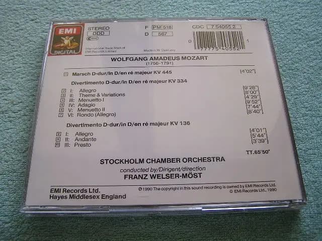 Główne zdjęcie - Mozart - Franz Welser-Möst - Divertimenti