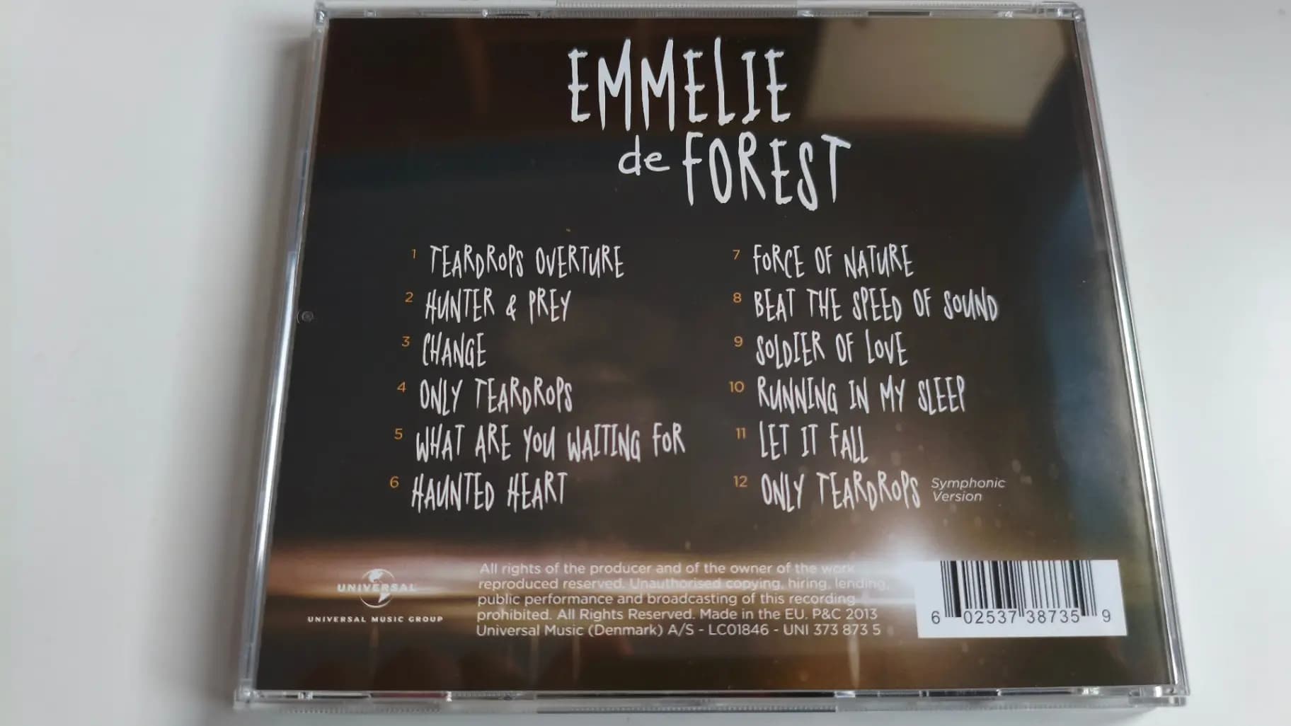 Główne zdjęcie - Emmelie de Forest - Only Teardrops