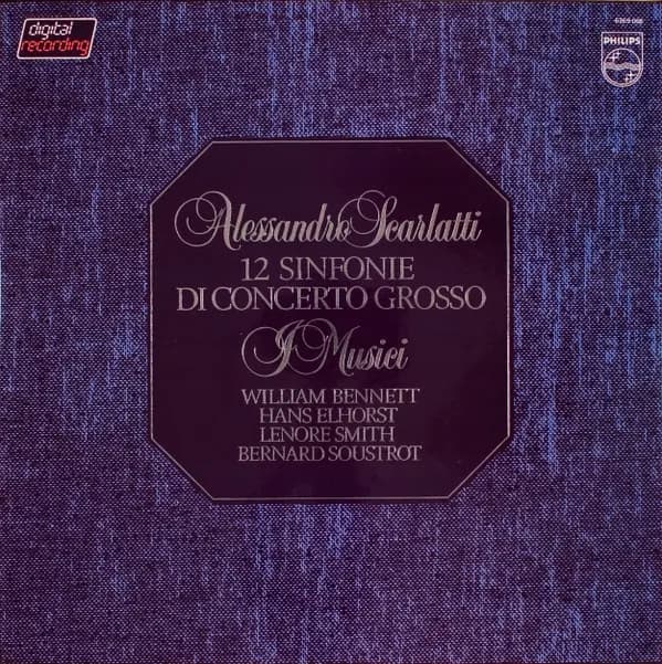 Okładka płyty Scarlatti - 12 Sinfonie