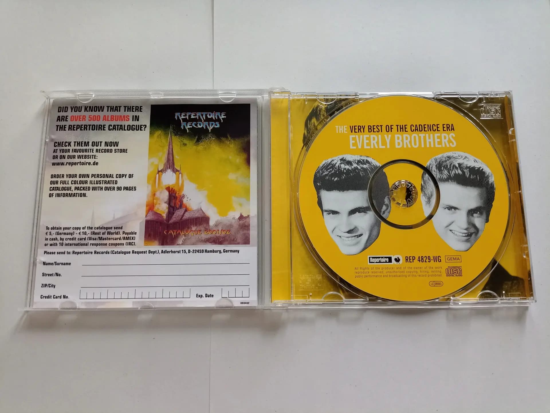 Główne zdjęcie - EVERLY BROTHERS - The Very Best Of The Cadence Era