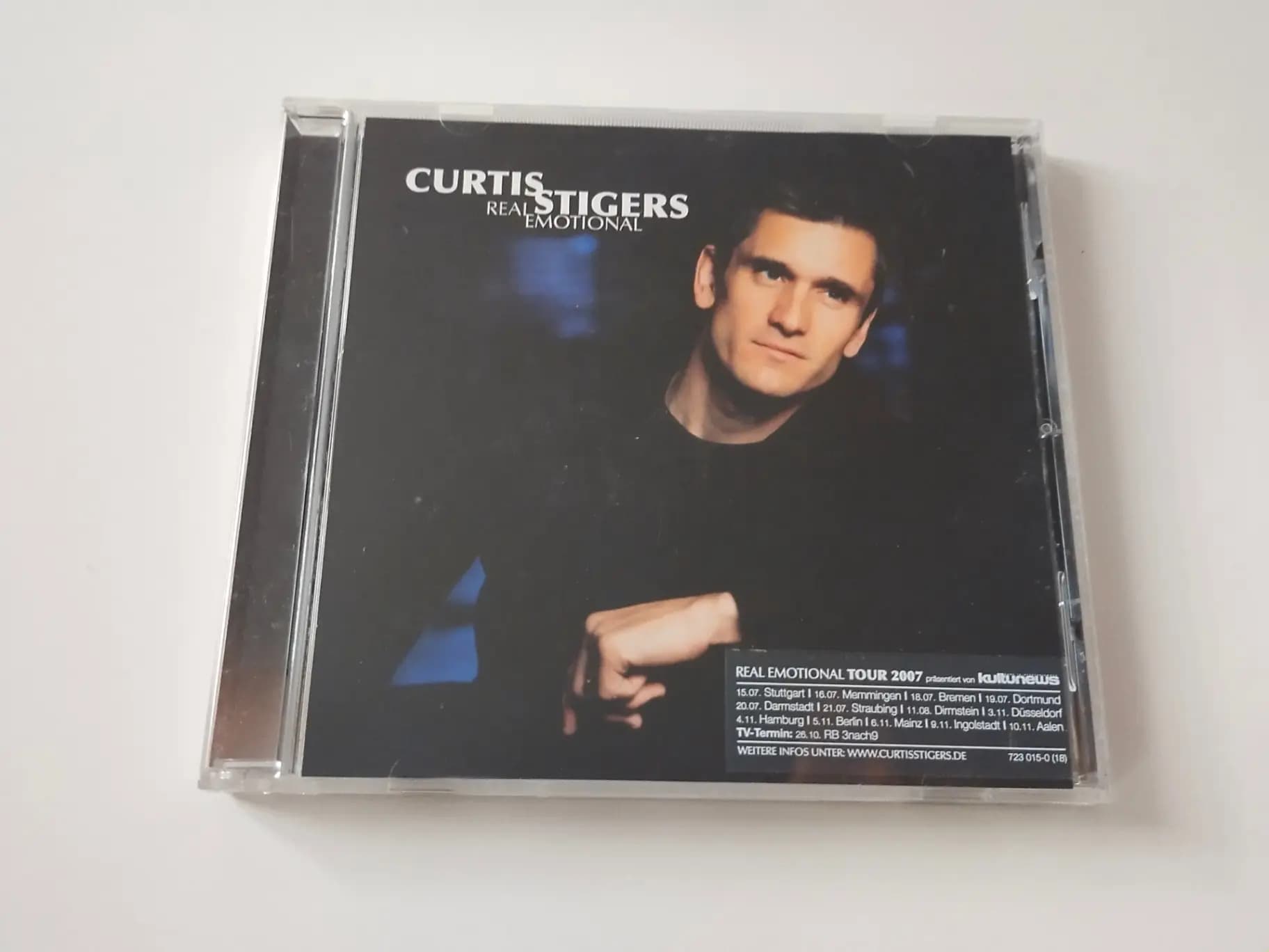 Okładka płyty Curtis Stigers - Real Emotional