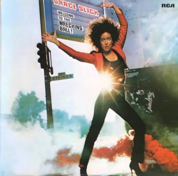 Okładka płyty Grace Slick - Welcome To The Wrecking Ball!