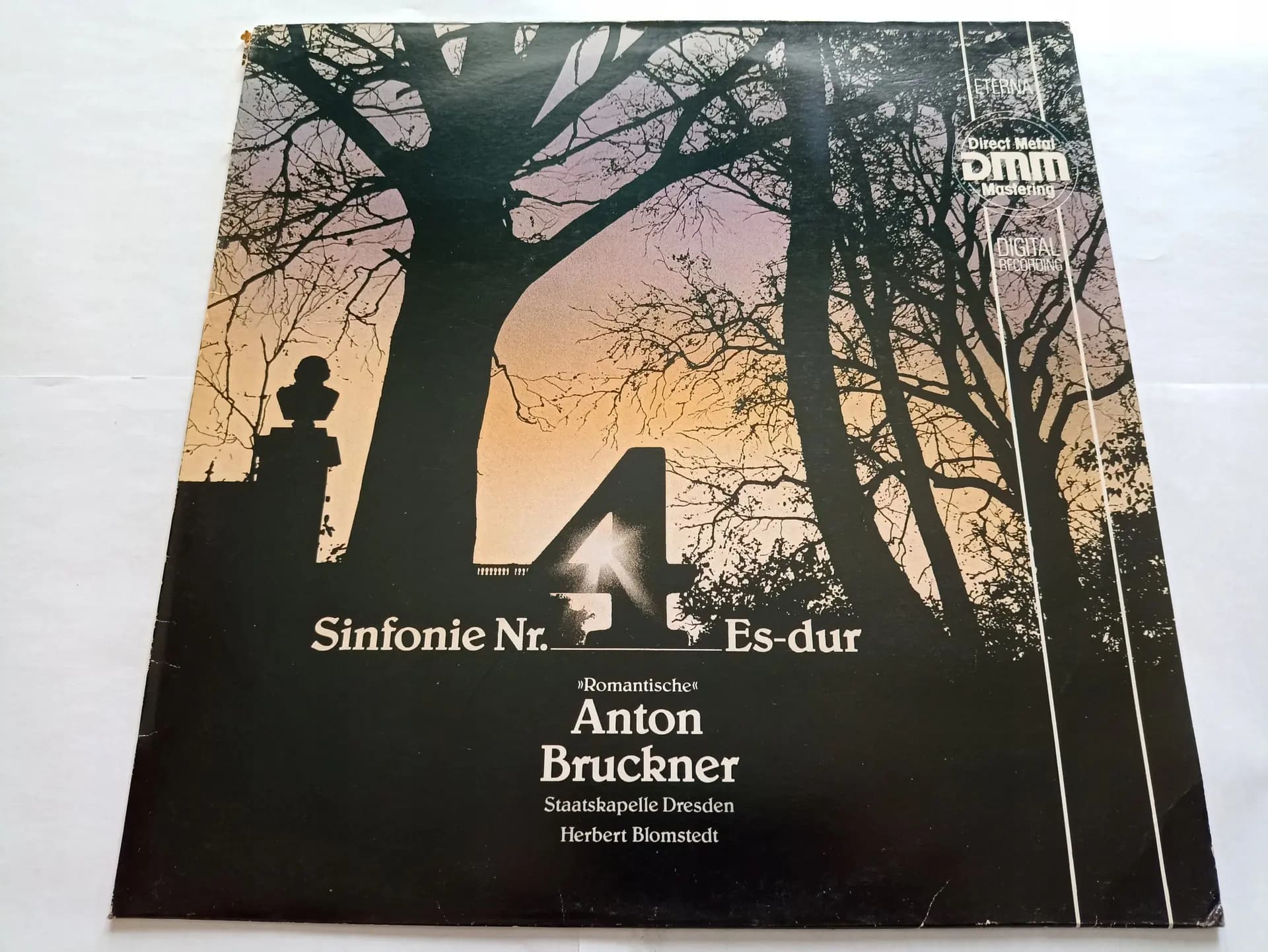 Okładka płyty Anton Bruckner, Staatskapelle Dresden, Herbert Blomstedt - Sinfonie Nr. 4 Es dur Romantische