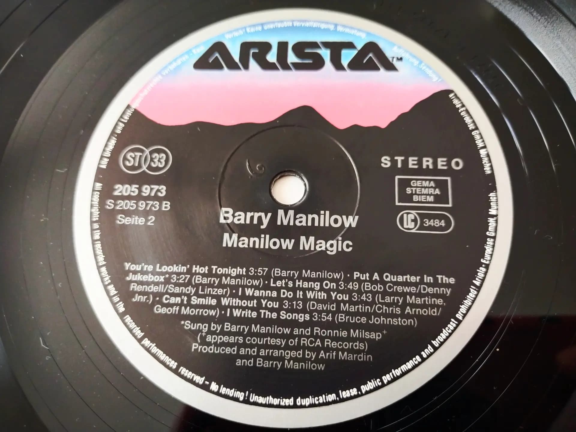 Główne zdjęcie - Barry Manilow - Manilow Magic