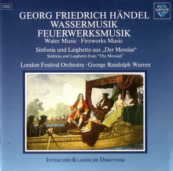 Główne zdjęcie - Händel, Warren - Wassermusik  Feuerwerksmusik