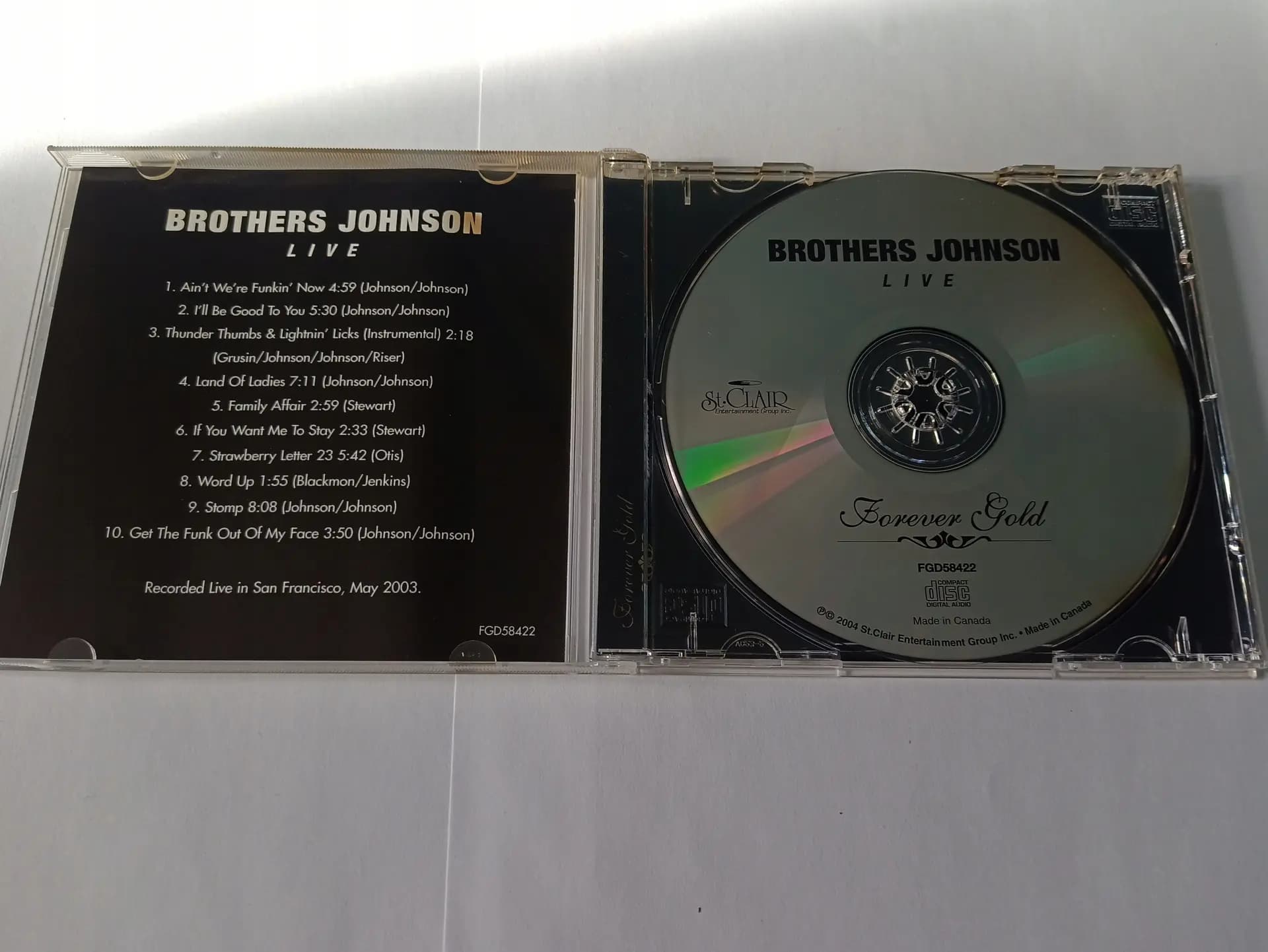 Główne zdjęcie - Brothers Johnson - Live