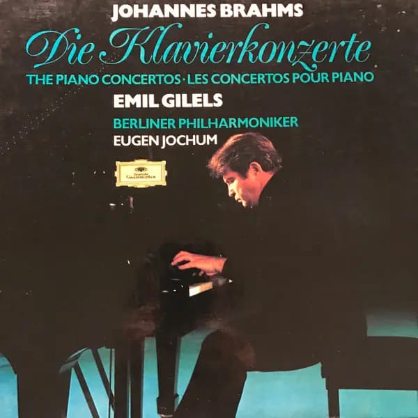Okładka płyty Brahms, Gilels, Jochum - Die Klavierkonzerte