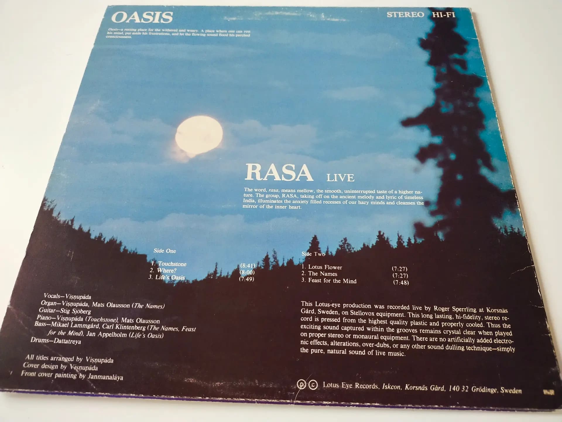 Główne zdjęcie - Rasa - Oasis