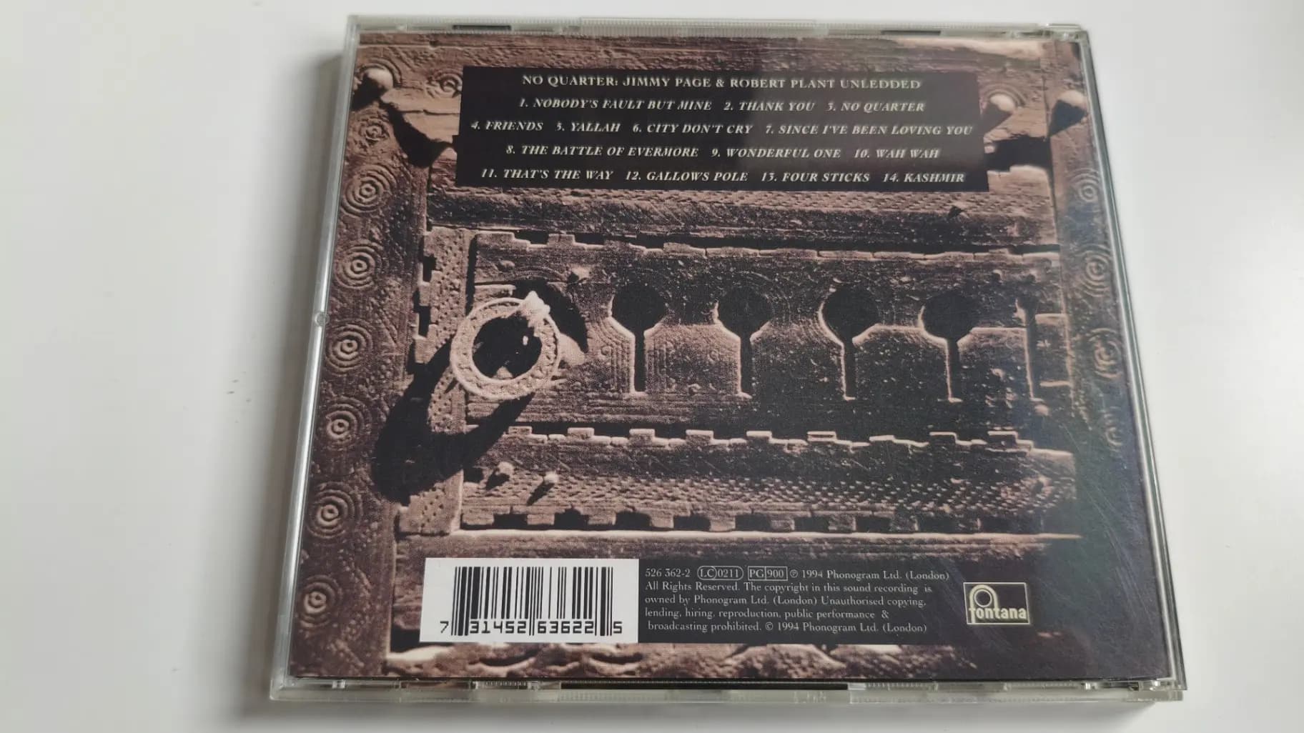 Główne zdjęcie - Jimmy Page, Robert Plant - No Quarter: Jimmy Page & Robert Plant Unledded