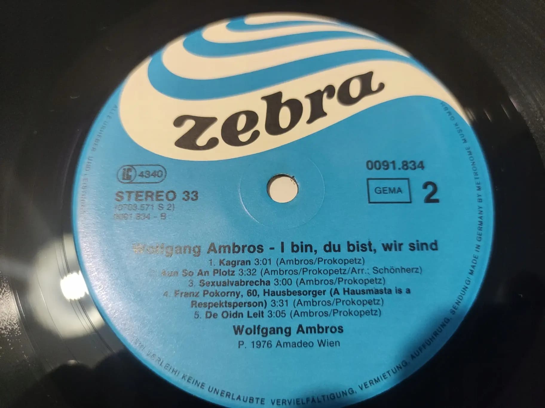 Główne zdjęcie - Wolfgang Ambros - I Bin, Du Bist, Wir Sind