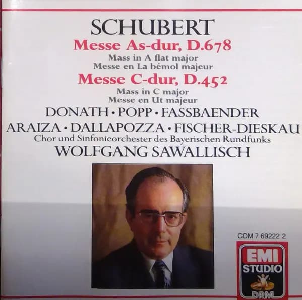 Messe As-Dur, D. 678 - Schubert, Donath, Popp, Sawallisch