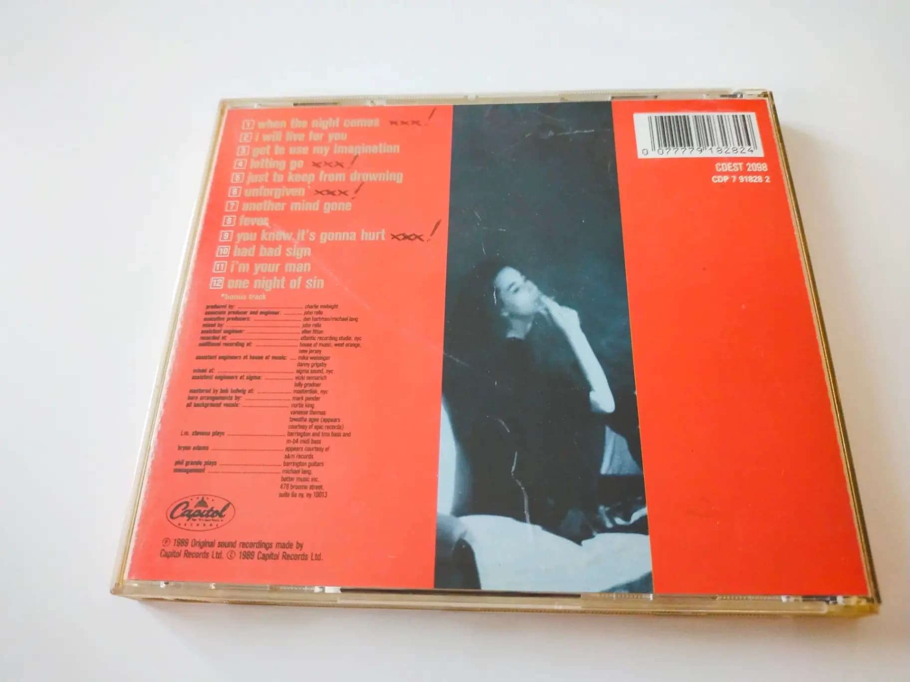 Główne zdjęcie - Joe Cocker - One Night Of Sin