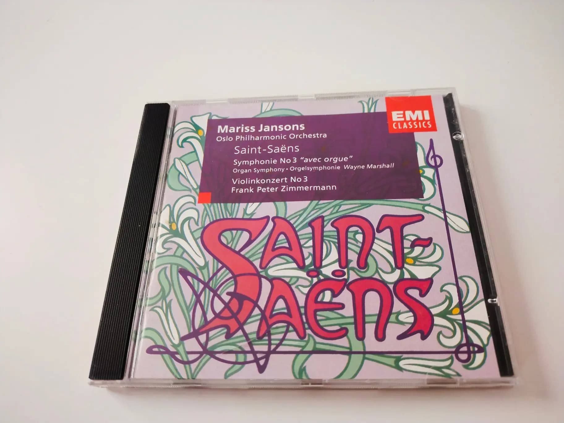 Główne zdjęcie - Saint-Saëns, Marshall, Zimmermann, Jansons - Violinkonzert No 3