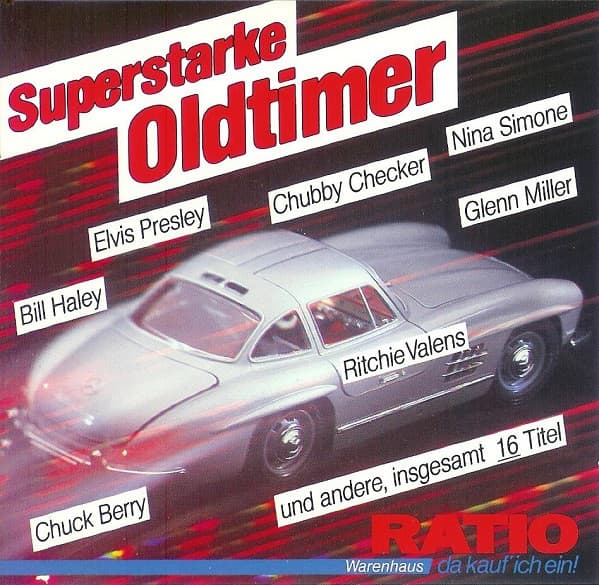 Okładka płyty Various, Presley, Haley, Simone, Checker - Superstarke Oldtimer