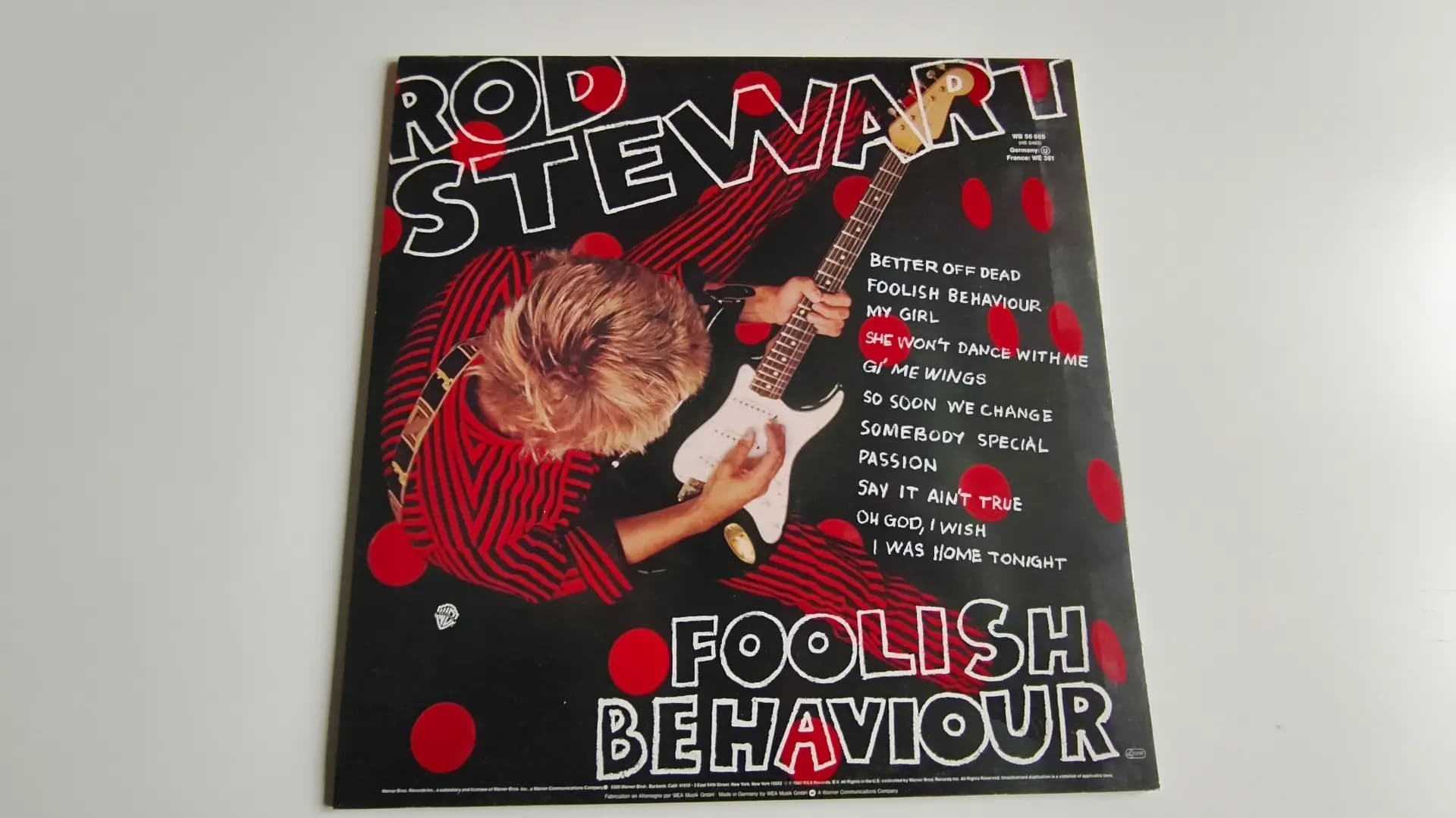 Główne zdjęcie - Rod Stewart - Foolish Behaviour