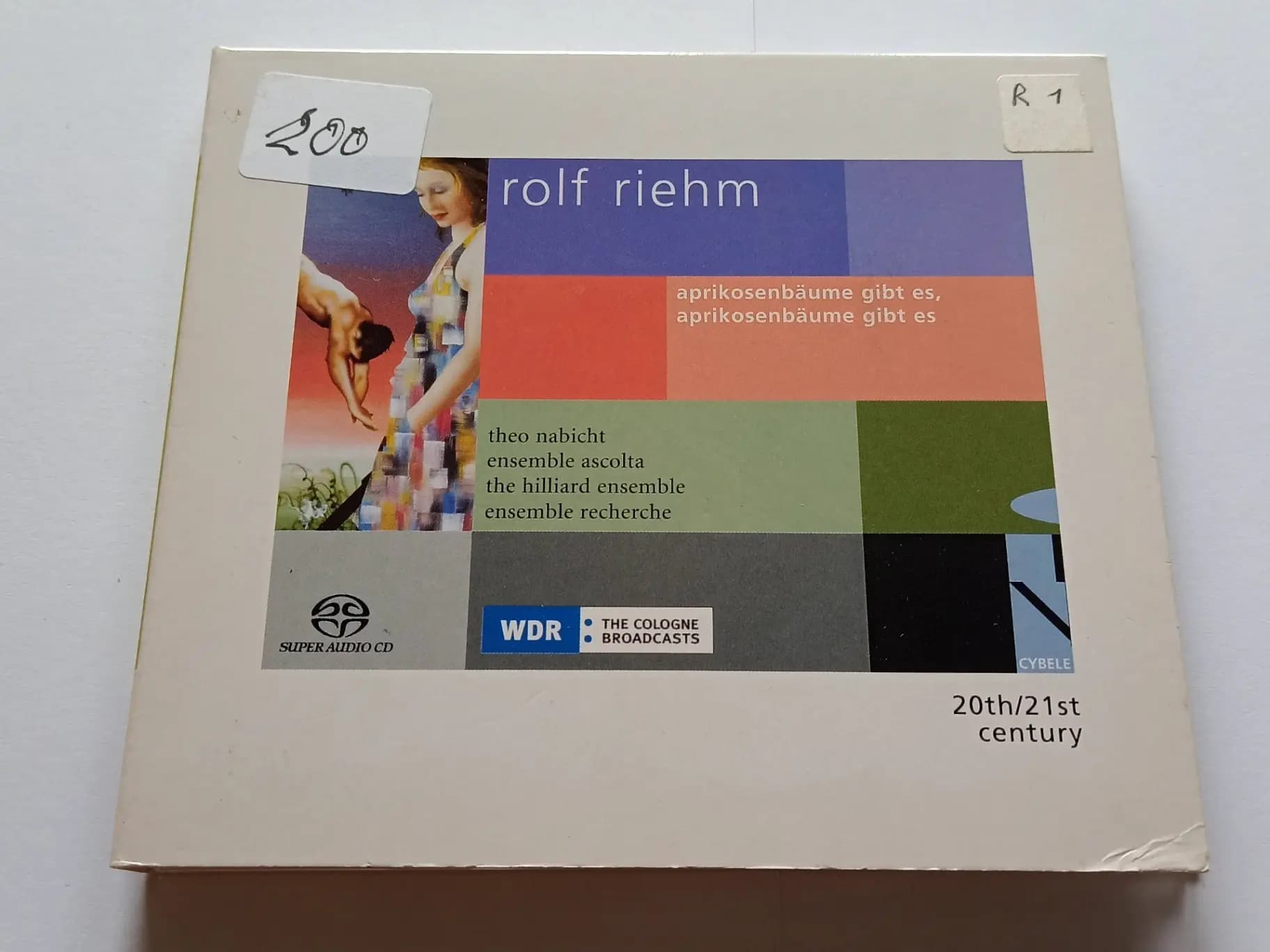 Główne zdjęcie - Rolf Riehm, Theo Nabicht, Ensemble Ascolta, The Hilliard Ensemble, ensemble recherche - Aprikosenbäume Gibt Es, Aprikosenbäume Gibt Es