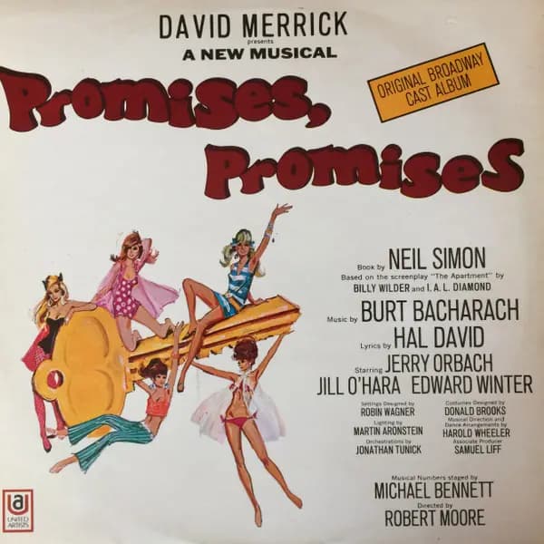 Okładka płyty Burt Bacharach, Promises Original Broadway Cast - Promises, Promises