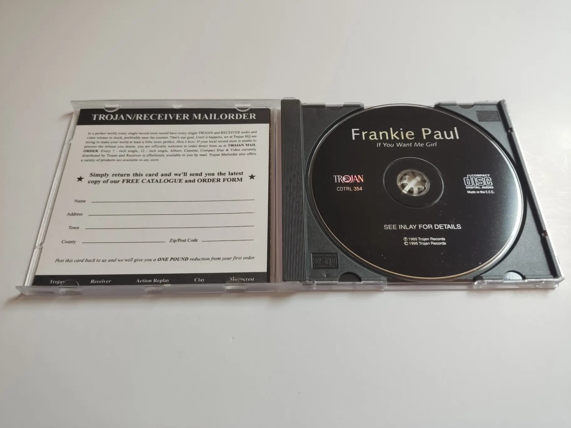 Główne zdjęcie - Frankie Paul - If You Want Me Girl