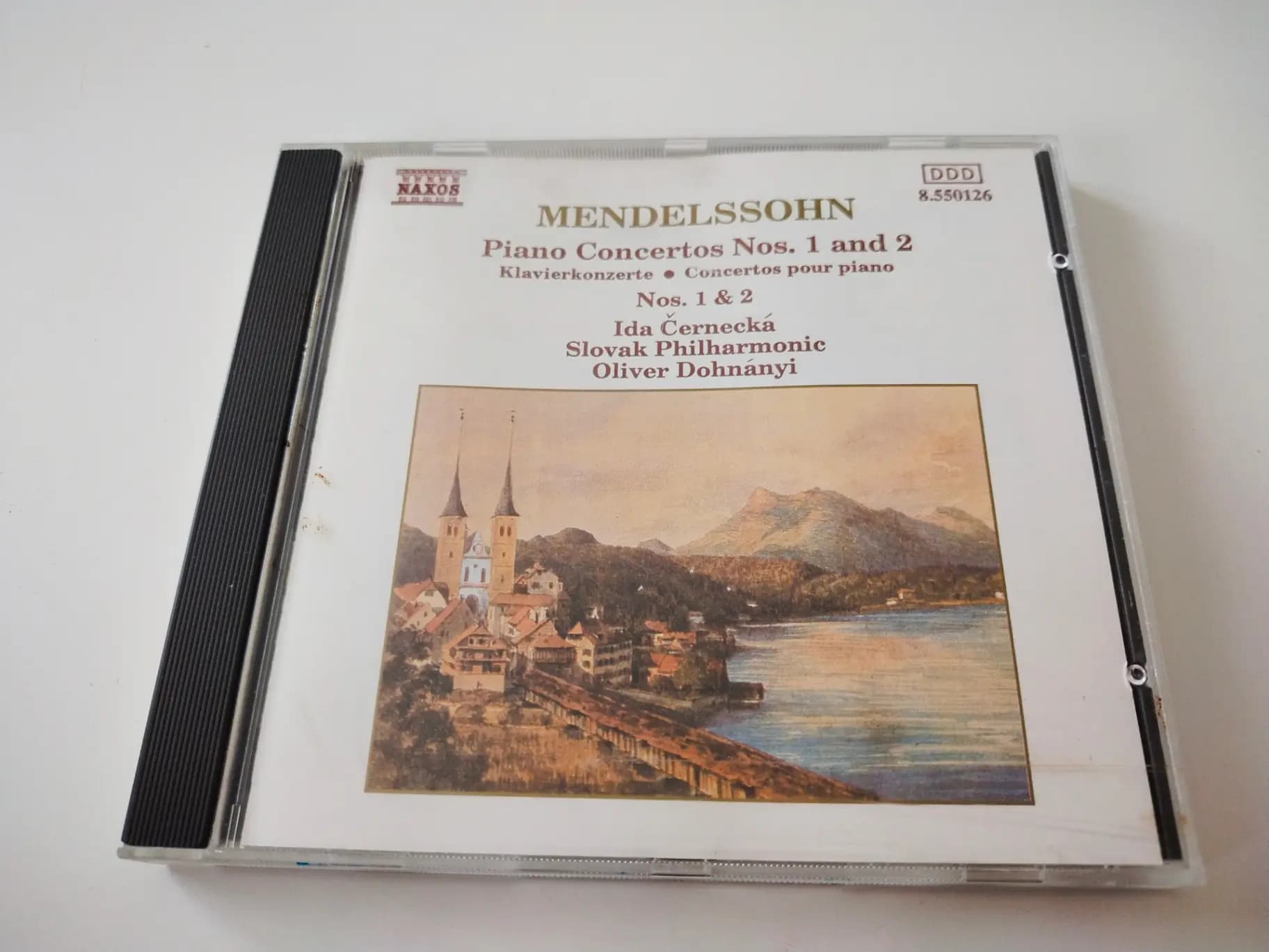 Okładka płyty Mendelssohn, Dohnanyi - Piano Concertos Nos. 1 & 2