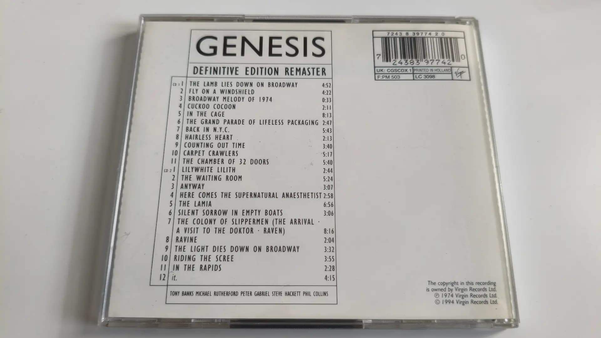 Główne zdjęcie - Genesis - The Lamb Lies Down On Broadway