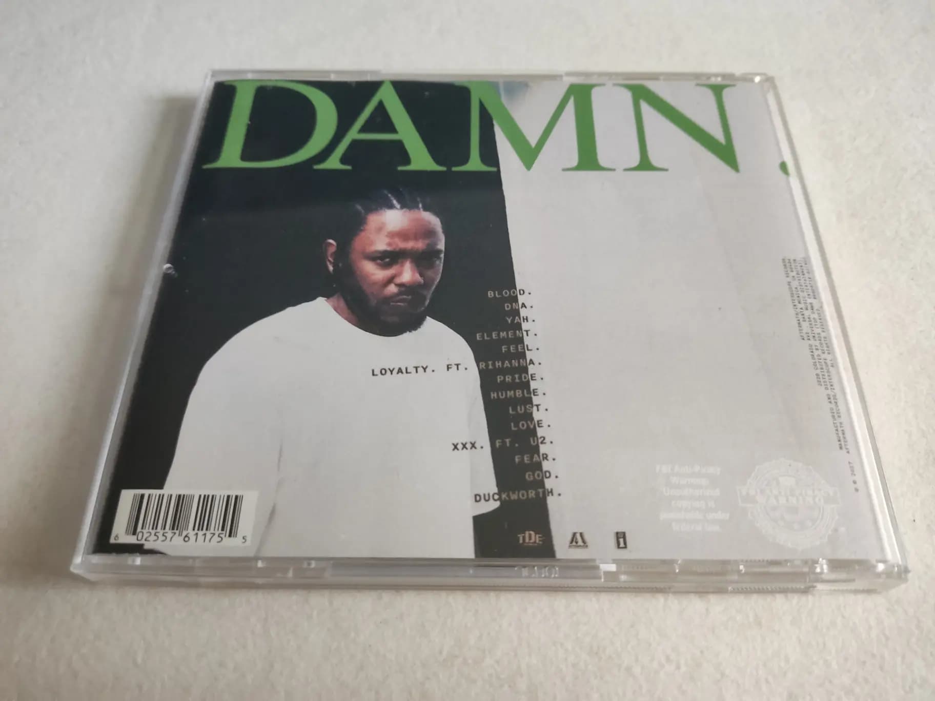 Główne zdjęcie - Kendrick Lamar - Damn.