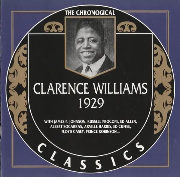 Okładka płyty Clarence Williams - 1929
