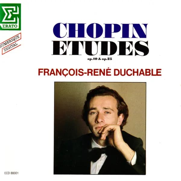 Okładka płyty Frédéric Chopin, François-René Duchâble - Etudes (Op.10 & Op.25)