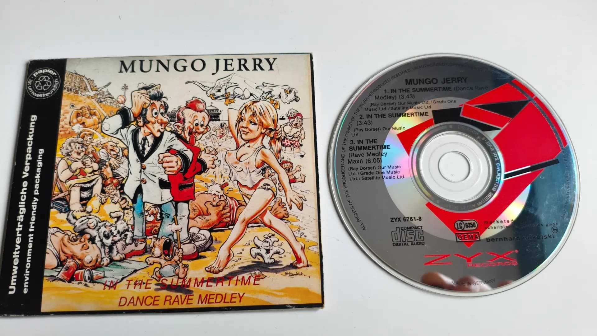 Okładka płyty Mungo Jerry - In The Summertime