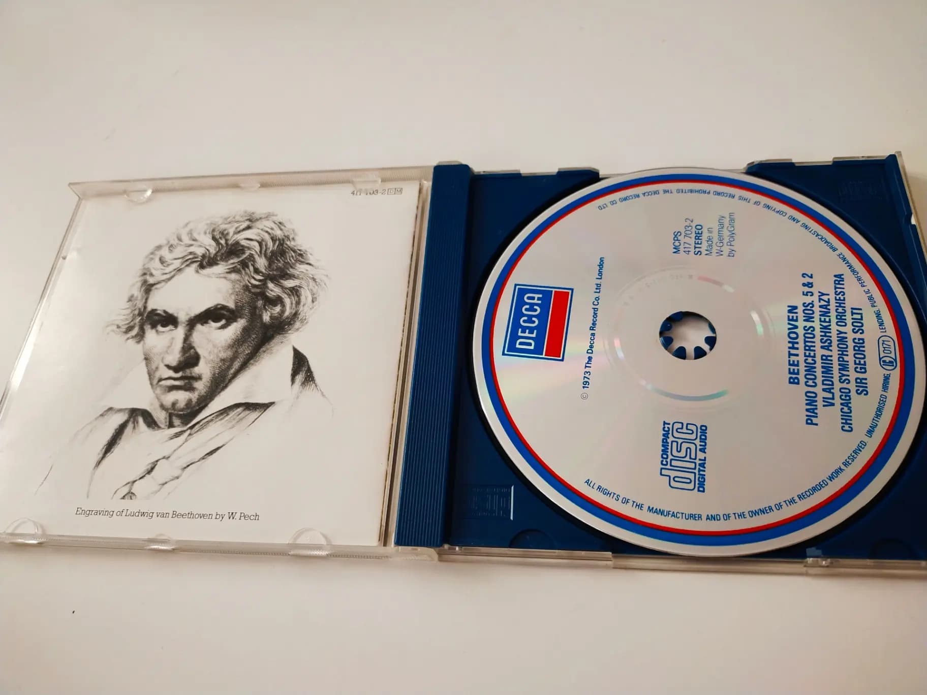 Główne zdjęcie - Beethoven, Ashkenazy, Solti - Piano Concerto No. 5 'Emperor'