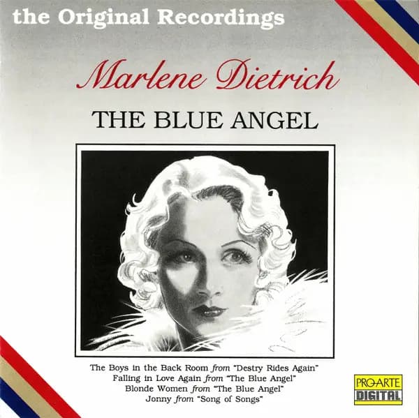 Okładka płyty Marlene Dietrich - The Blue Angel