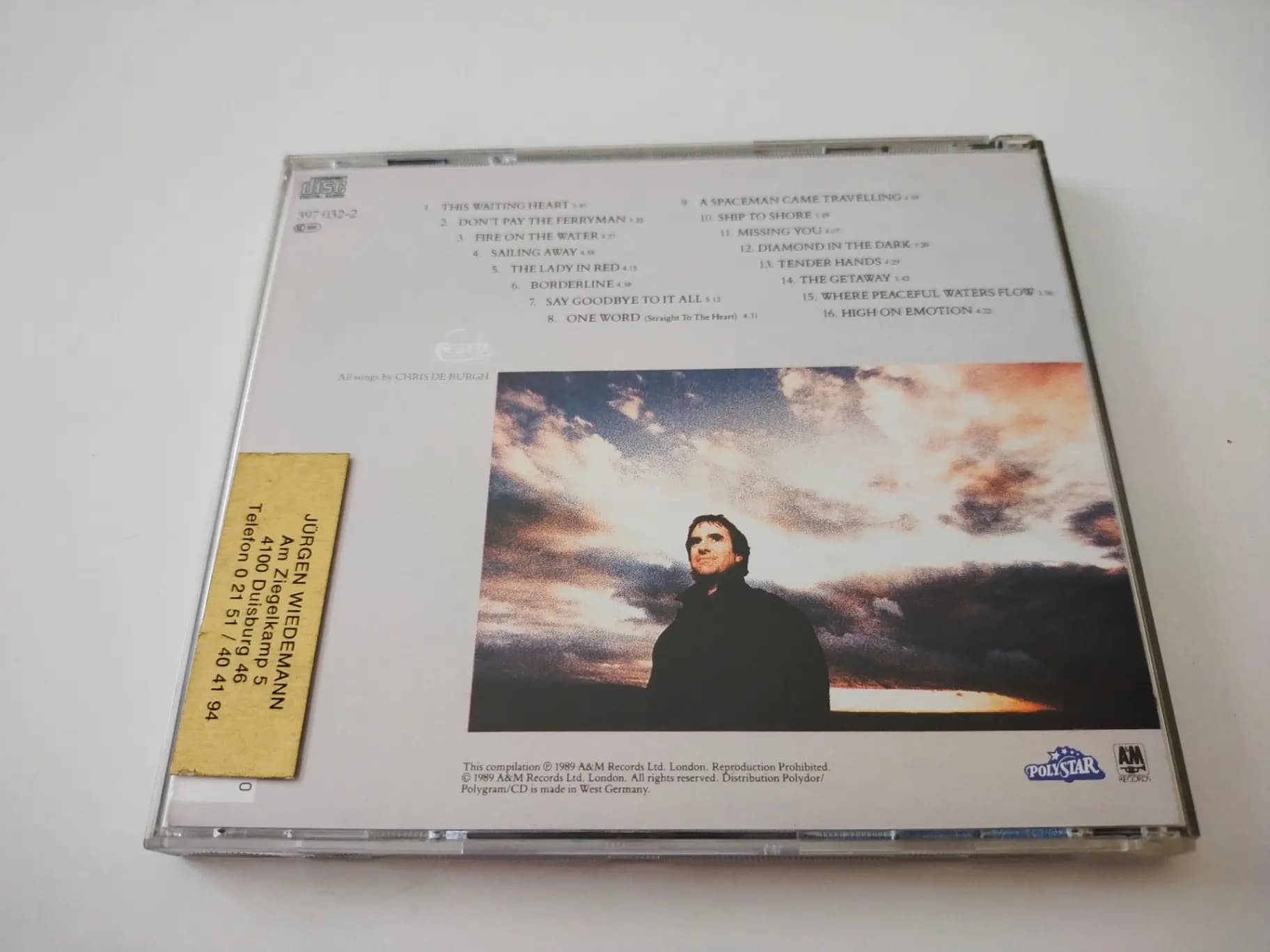 Główne zdjęcie - Chris de Burgh - Spark To A Flame (The Very Best Of Chris de Burgh)