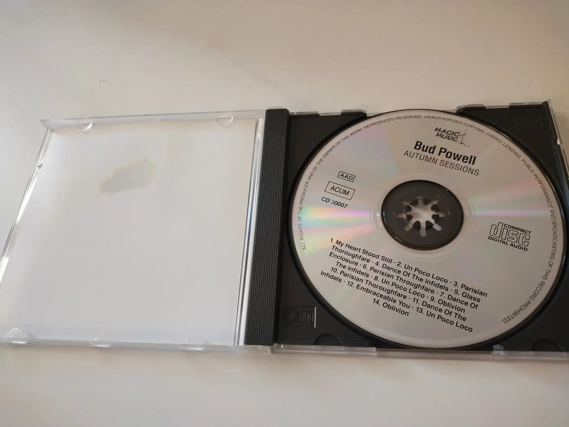 Główne zdjęcie - Bud Powell - Autumn Sessions