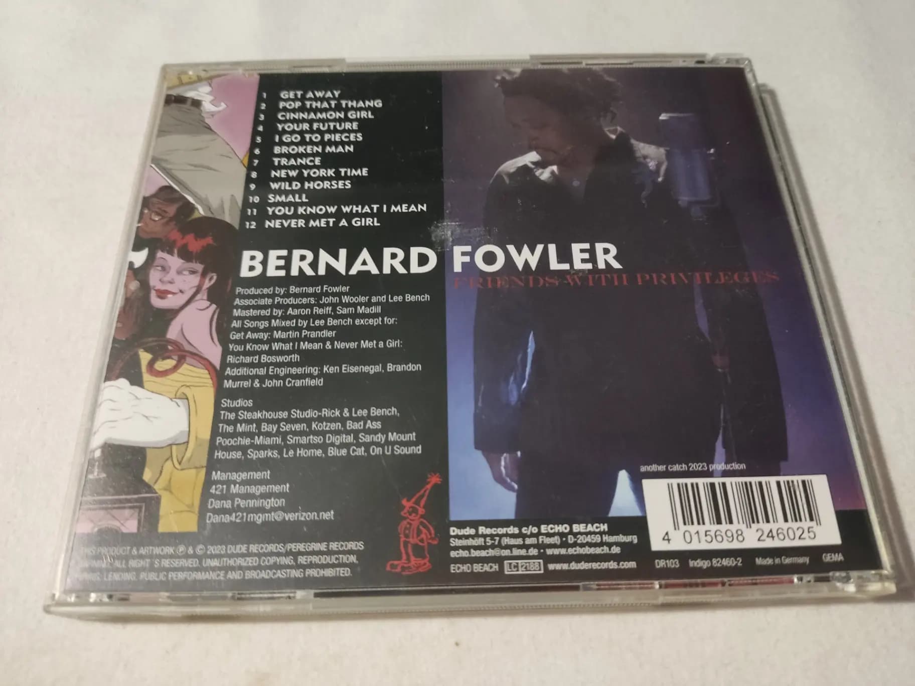 Główne zdjęcie - Bernard Fowler - Friends With Privileges
