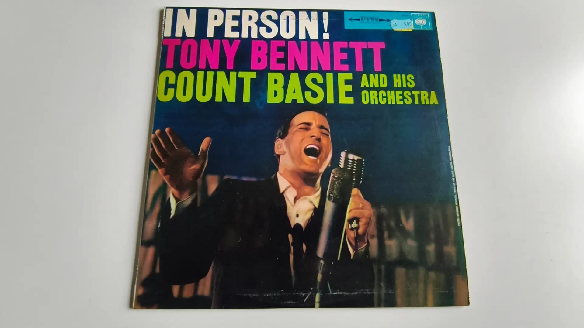 Główne zdjęcie - Tony Bennett, Count Basie Orchestra - In Person!