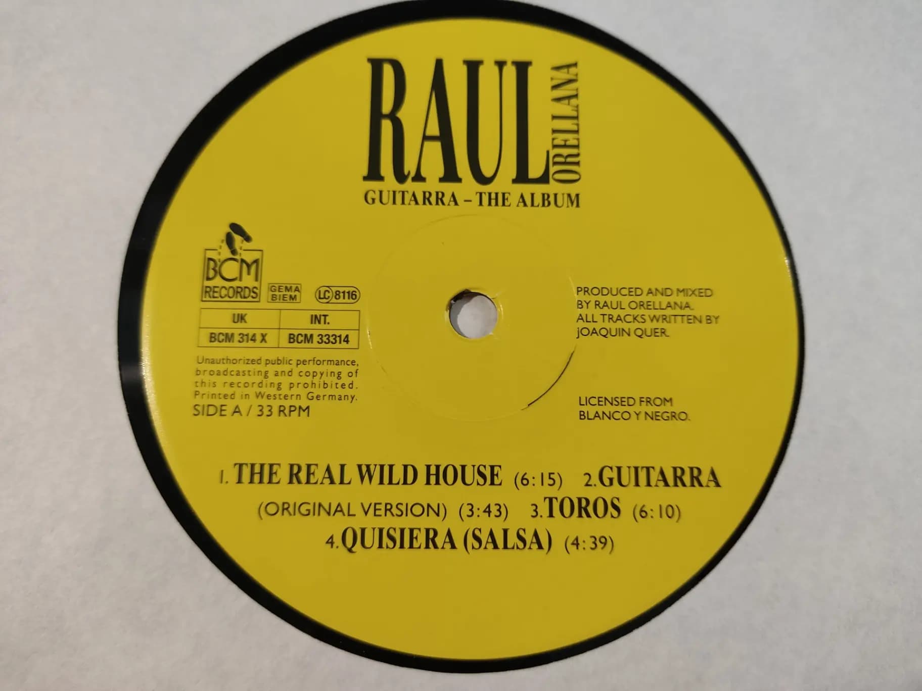 Główne zdjęcie - Raúl Orellana - Guitarra (The Album)