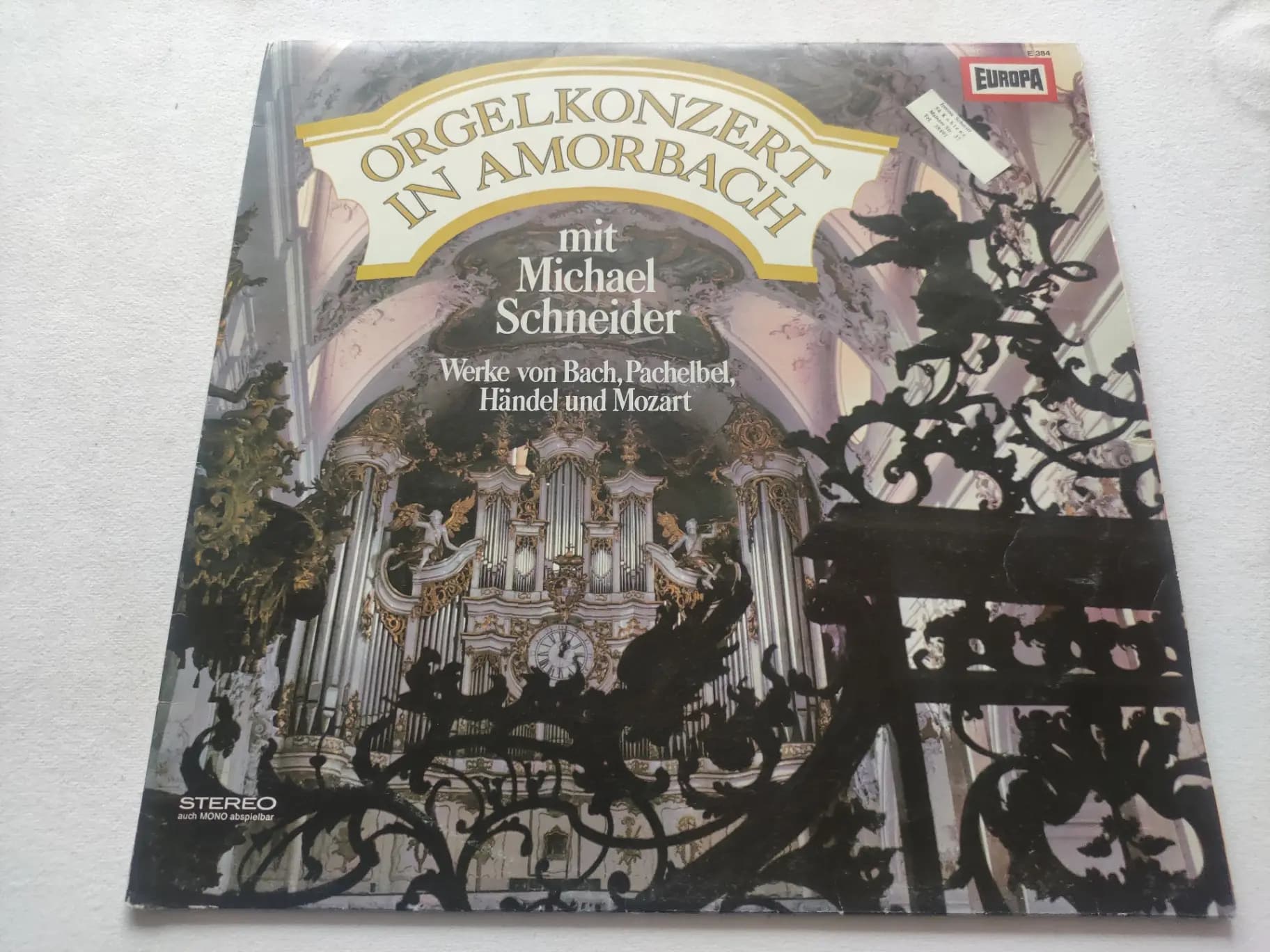 Okładka płyty Schneider - Orgelkonzert In Amorbach