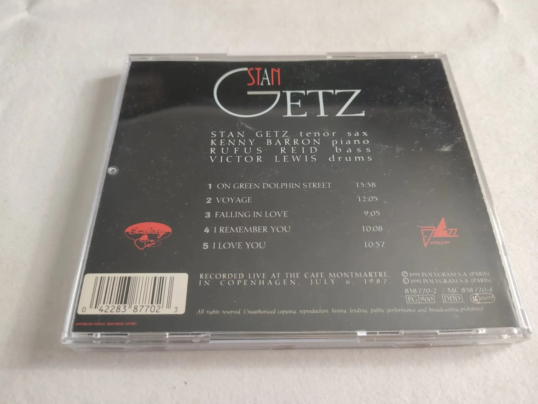 Główne zdjęcie - Stan Getz - Serenity