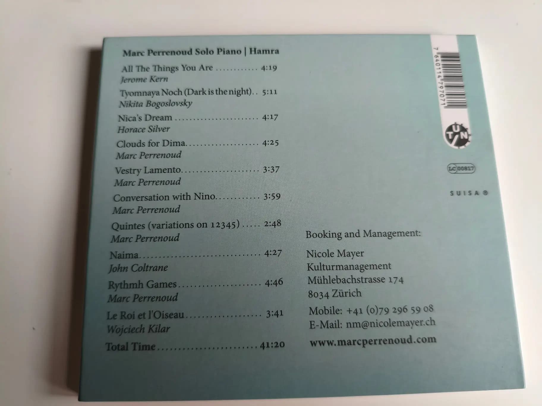 Główne zdjęcie - Marc Perrenoud - Hamra