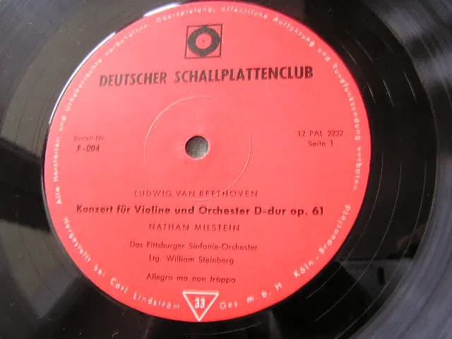 Główne zdjęcie - BEETHOVEN - VIOLINKONZERT - MILSTEIN.02 - BEETHOVEN - VIOLINKONZERT - MILSTEIN.02