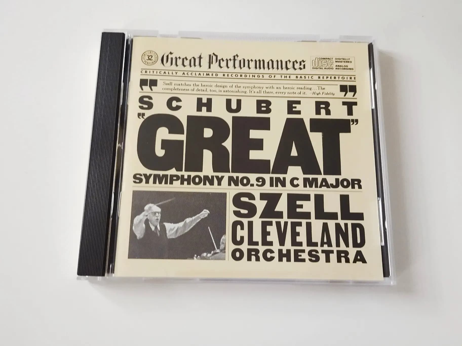 Symphony No. 9 In C Major "Great" - Szell, Schubert