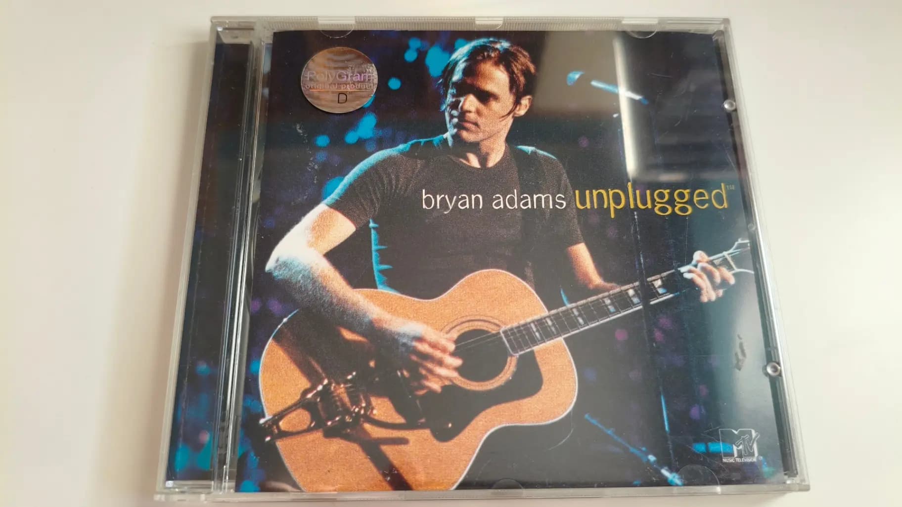 Okładka płyty Bryan Adams - Unplugged