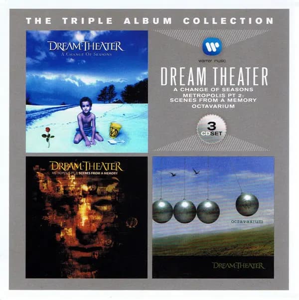 Okładka płyty Dream Theater - The Triple Album Collection