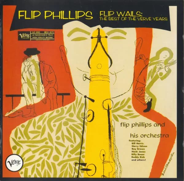 Okładka płyty Flip Phillips - Flip Wails: The Best Of The Verve Years
