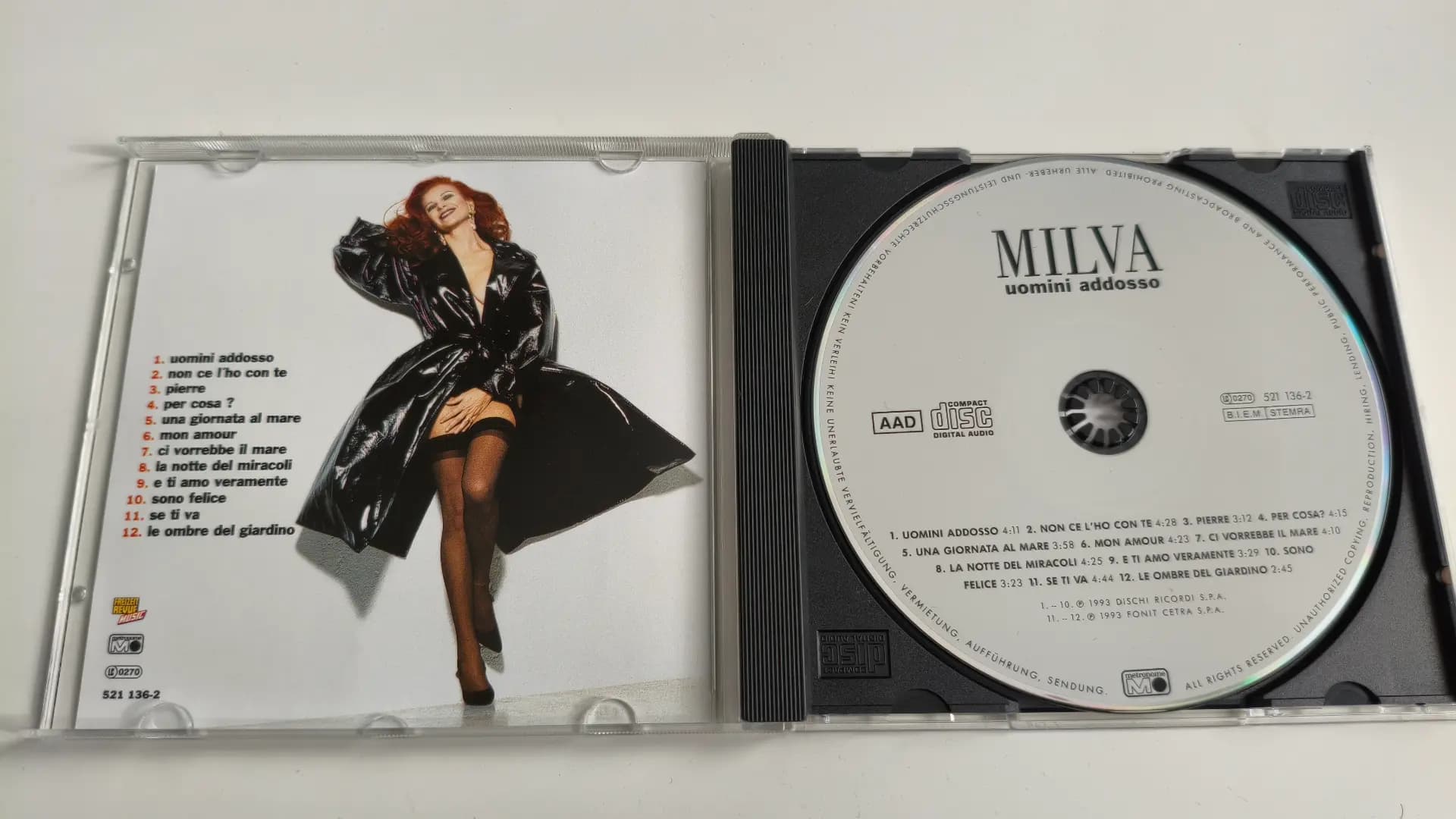 Główne zdjęcie - Milva - Uomini Addosso