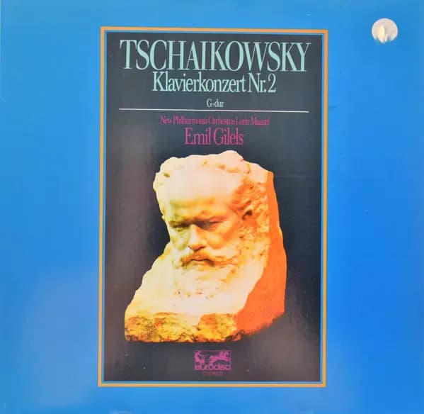 Okładka płyty Tchaikovsky, Gilels, Maazel - Klavierkonzert Nr. 2 G-dur